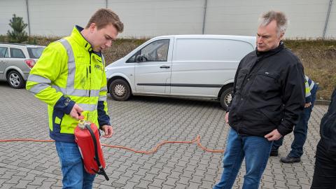 Brandschutzlehrgang mit der ABRIX GmbH
