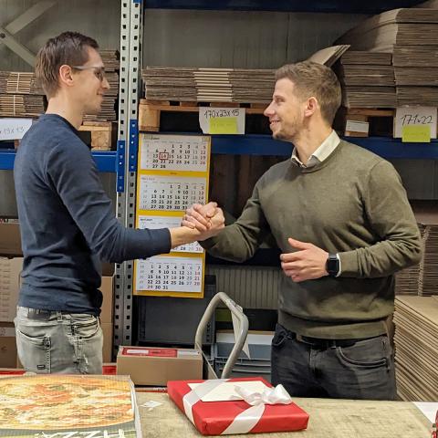 Verabschiedung von Daniel Ehlert