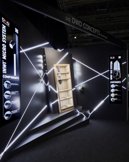 DWD Concepts Messestand, ARCHITECT@WORK  2021, Düssldorf