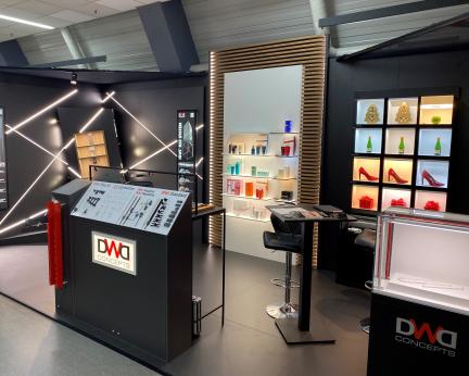 DWD Concepts Messestand auf der Holz-Handwerk 2022