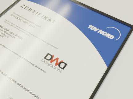 ISO Zertifikat DWD Concepts GmbH