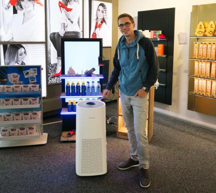 Unsere Luftfilter mit UV-C-Technologie