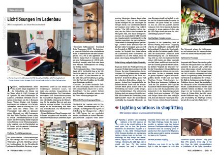 Fachbeitrag POS-Ladenbau 1-21 - DWD Concepts GmbH