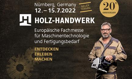 Die DWD Concepts GmbH stellt auf der Messe Holz-Handwerk 2022 aus.