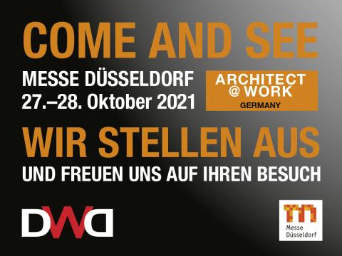 ARCHITECT@WORK · Düsseldorf · 27. – 28.10.21