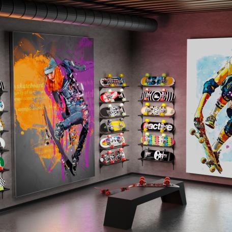 LED-Leuchtrahmen Textil