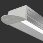 CAPH LED luminaire – end caps for flush mounting