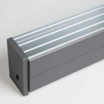 CAPH LED luminaire – affixed to metal shelves via a magnetic strip