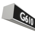 G610 LED luminaire - end caps