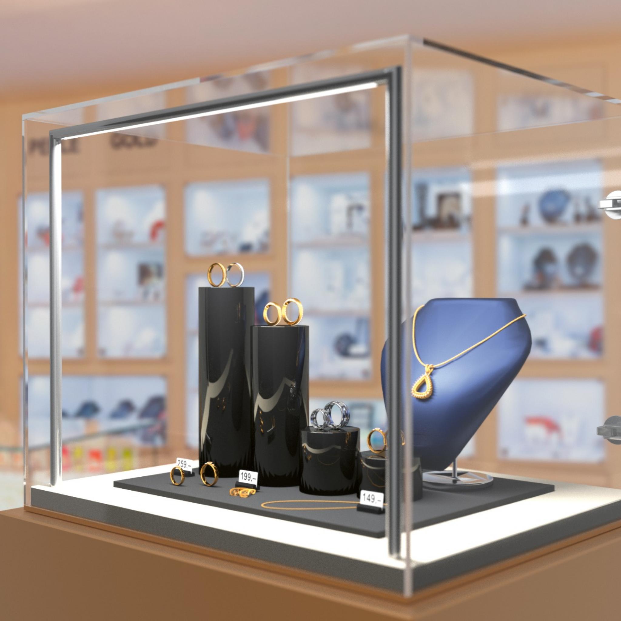 Led showcase display lighting cheap