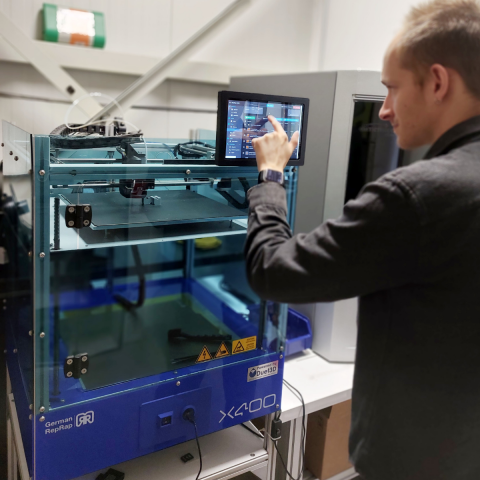 3D-Drucker bei DWD Concepts