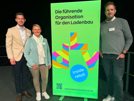 Das DWD Concepts Team bei der Ladenbautagung 2025