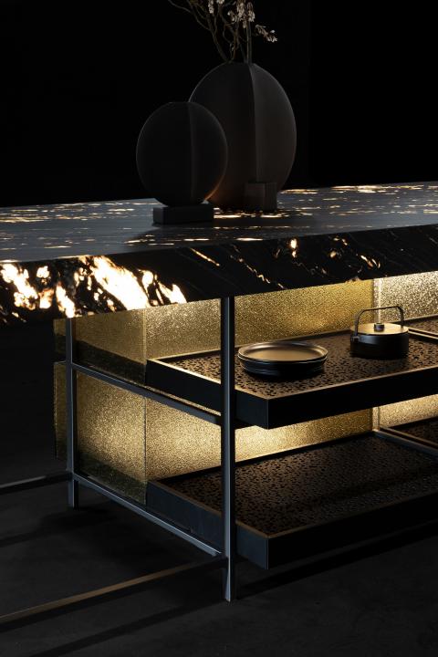 Innovative Beleuchtung von DWD eingebaut in Design-Küchen