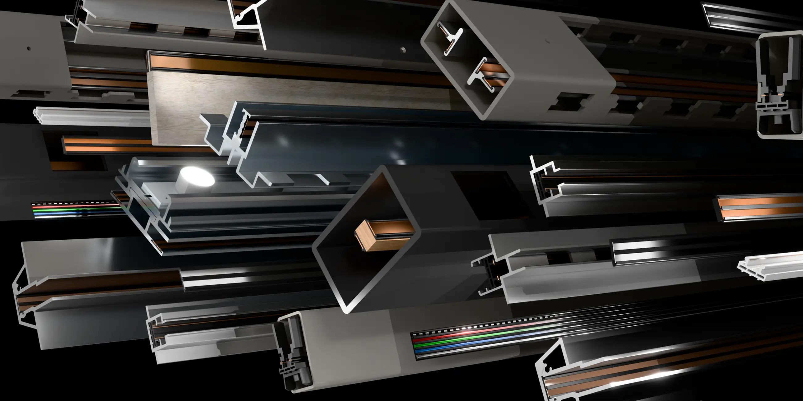 Stromschienen Flatlayer3 Khronos