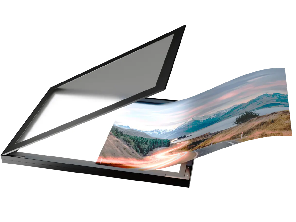 ACE Panel mit Backlightdruck-Montage