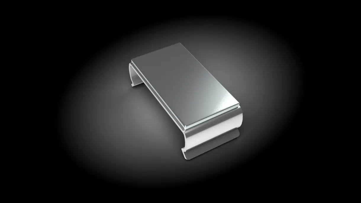 LED-Lichtleiste-CMagnetischer Clip zur Befestigung der LED-Lichtleiste CALLU MDC an Metallfachböden – stabile Montagelösung von DWD Conceptsallu-MDC---magnetischer-Clip-für-die-Befestigung-an