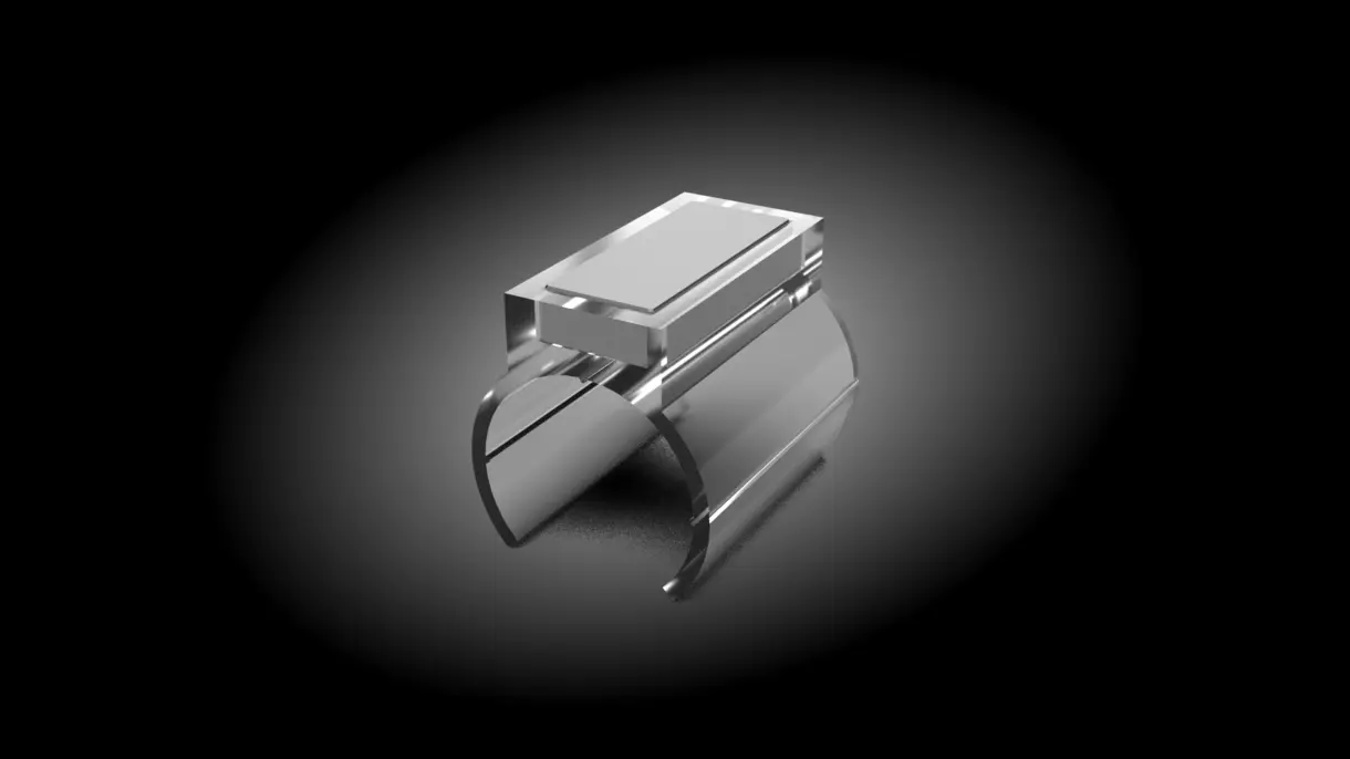 Magnetischer Clip zur Befestigung der LED-Lichtleiste GALLERY an Metallfachböden – flexible Montagelösung von DWD Concepts