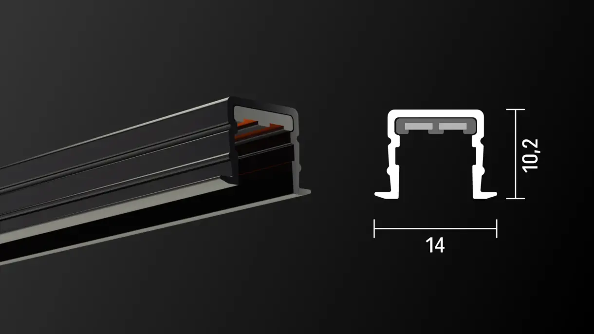 INWI-Micro-Stromschiene-Holzregal